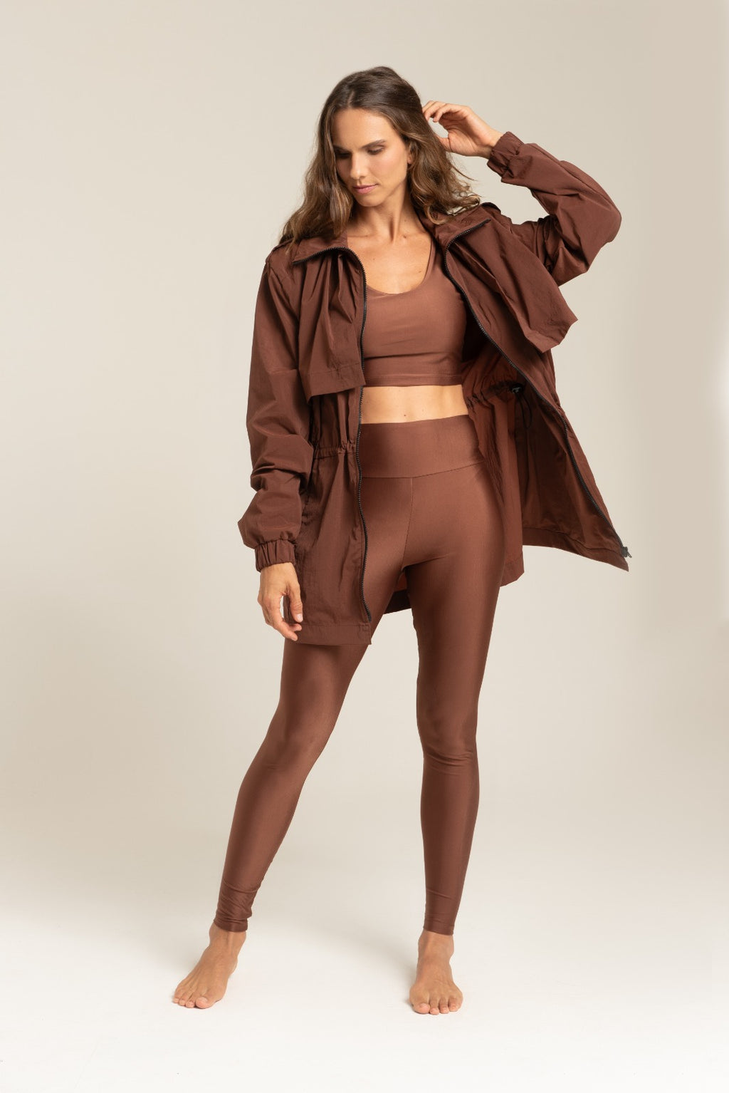 Top Confort Curto Cappuccino