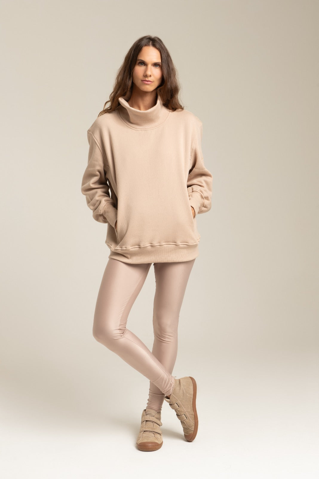 Moletom Confort Oversize Canela