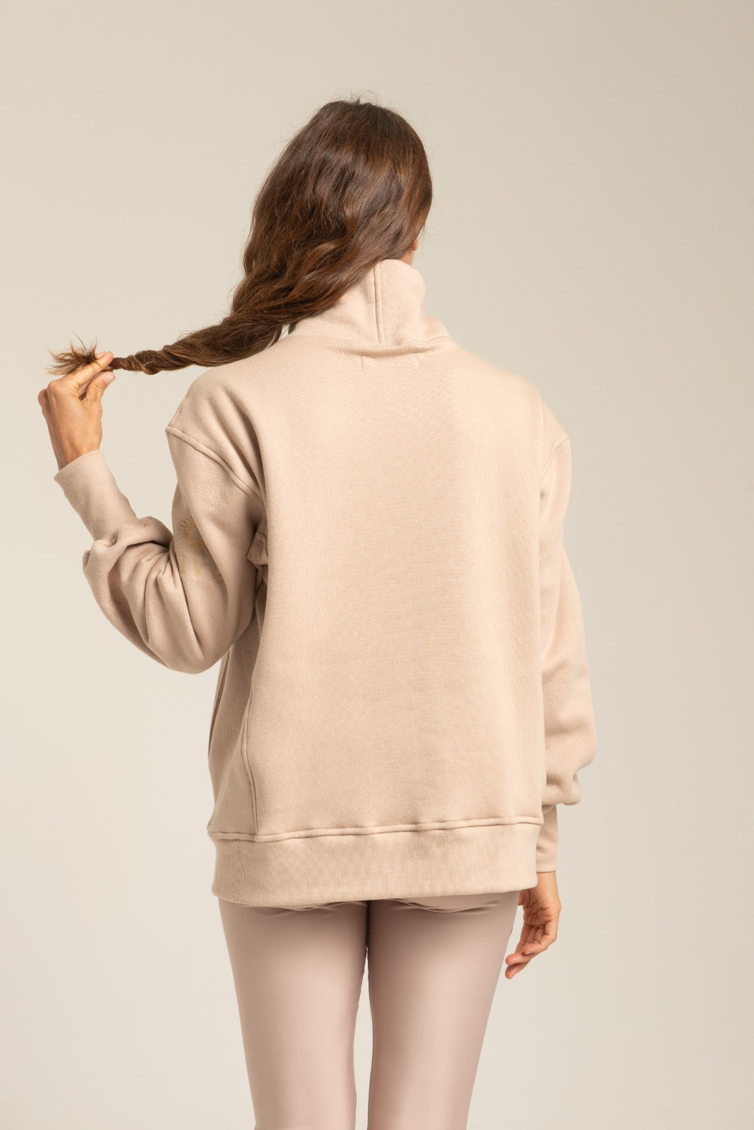 Moletom Confort Oversize Canela