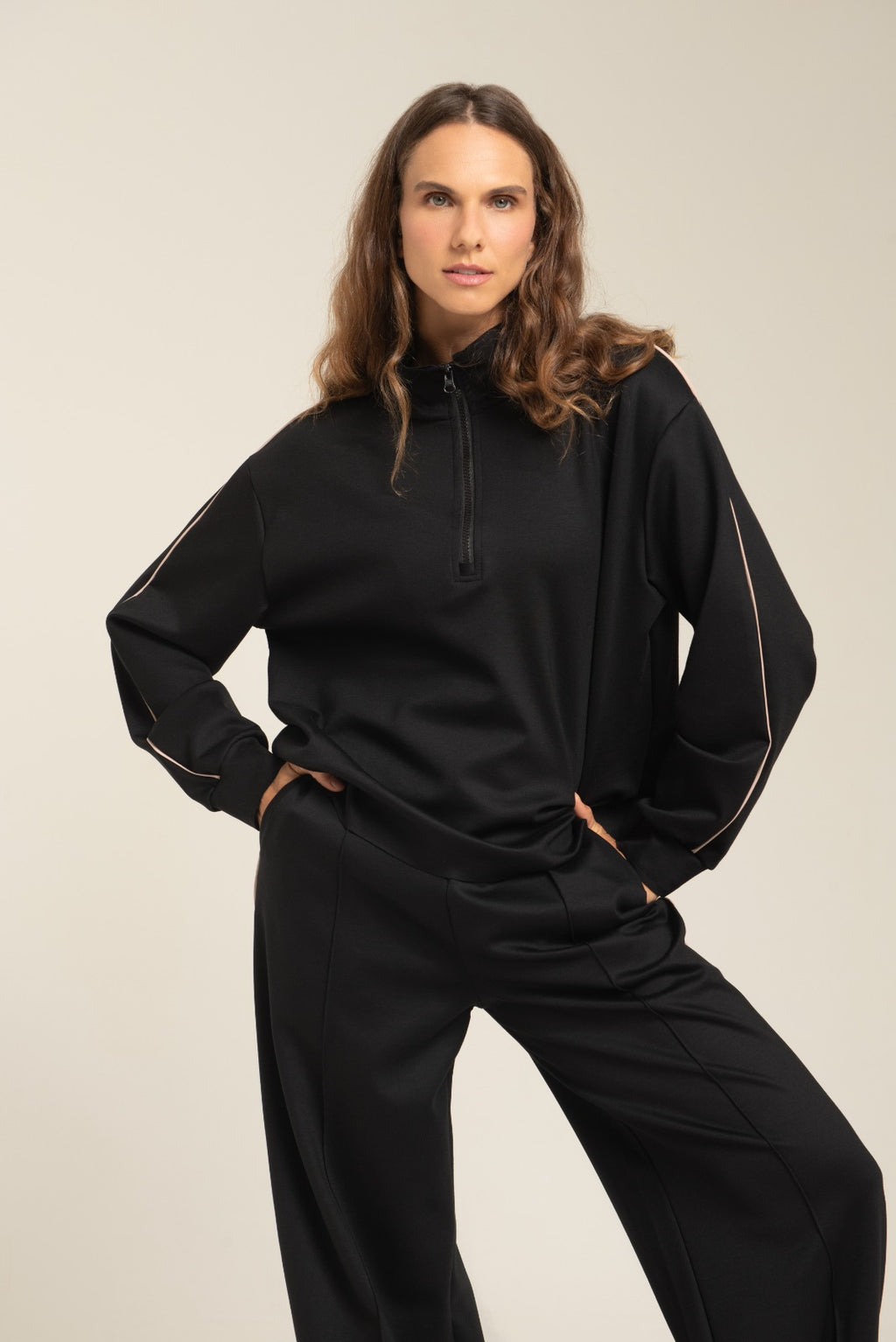 Conjunto Confort Give Preto c/ Chantilly