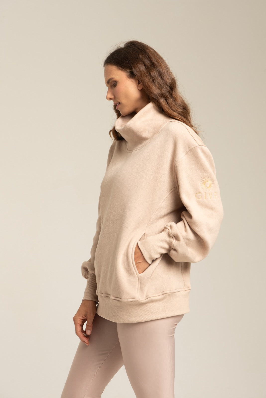 Moletom Confort Oversize Canela