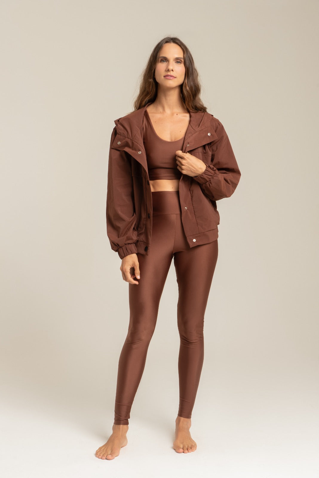 Bomber Oversize Confort Cappuccino