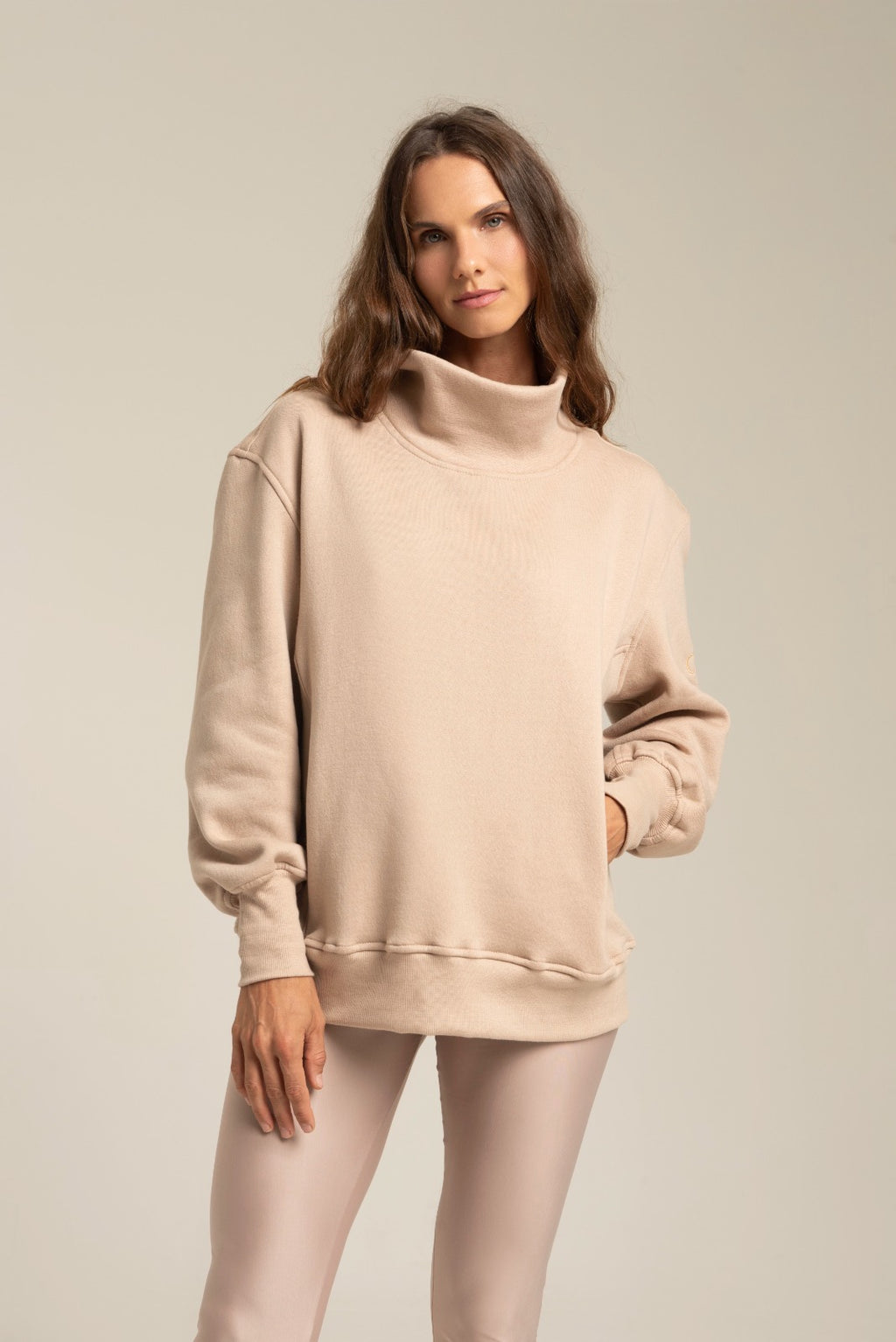 Moletom Confort Oversize Canela