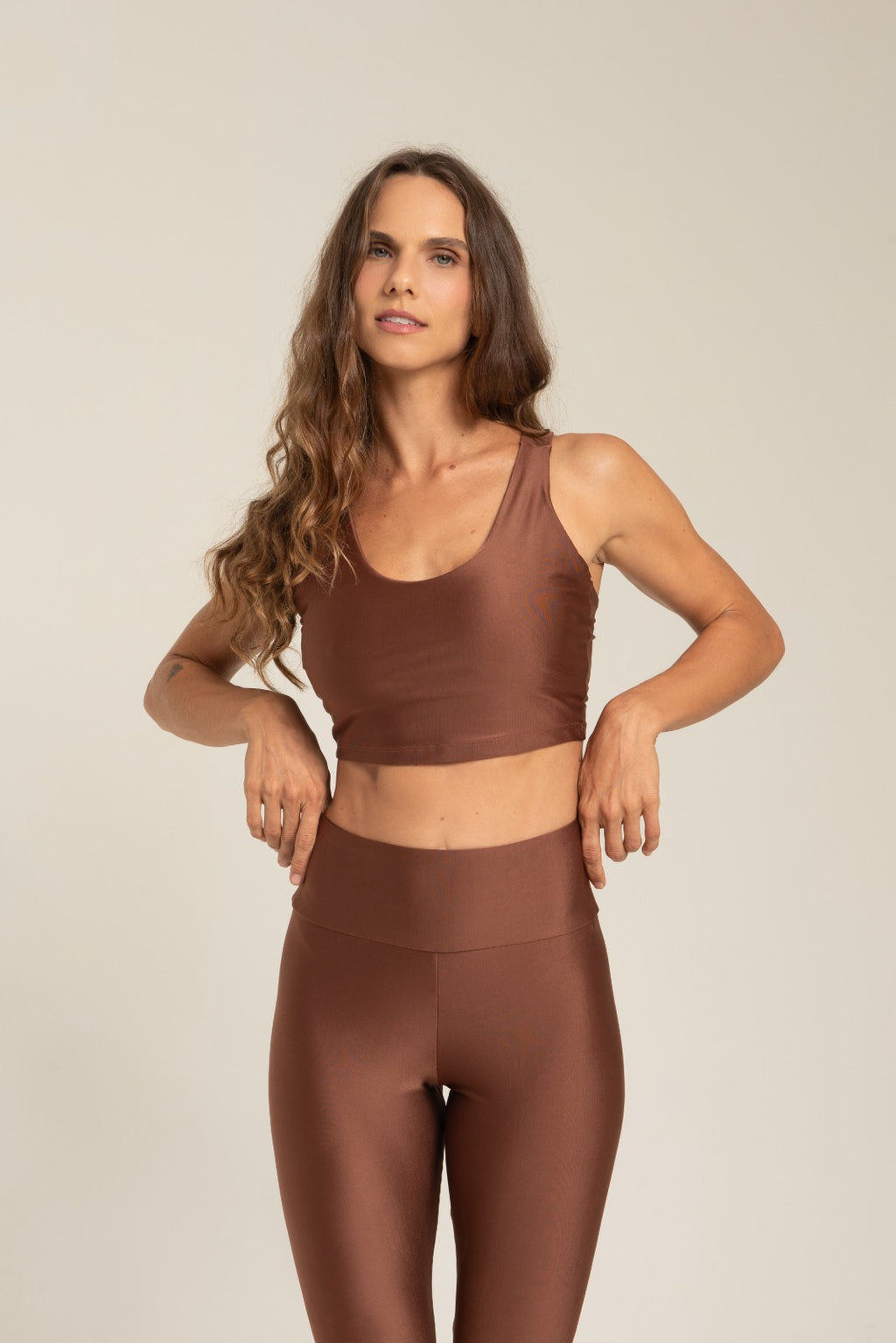 Top Confort Curto Cappuccino