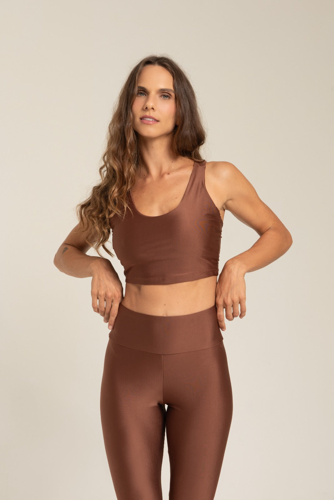 Top Confort Curto Cappuccino